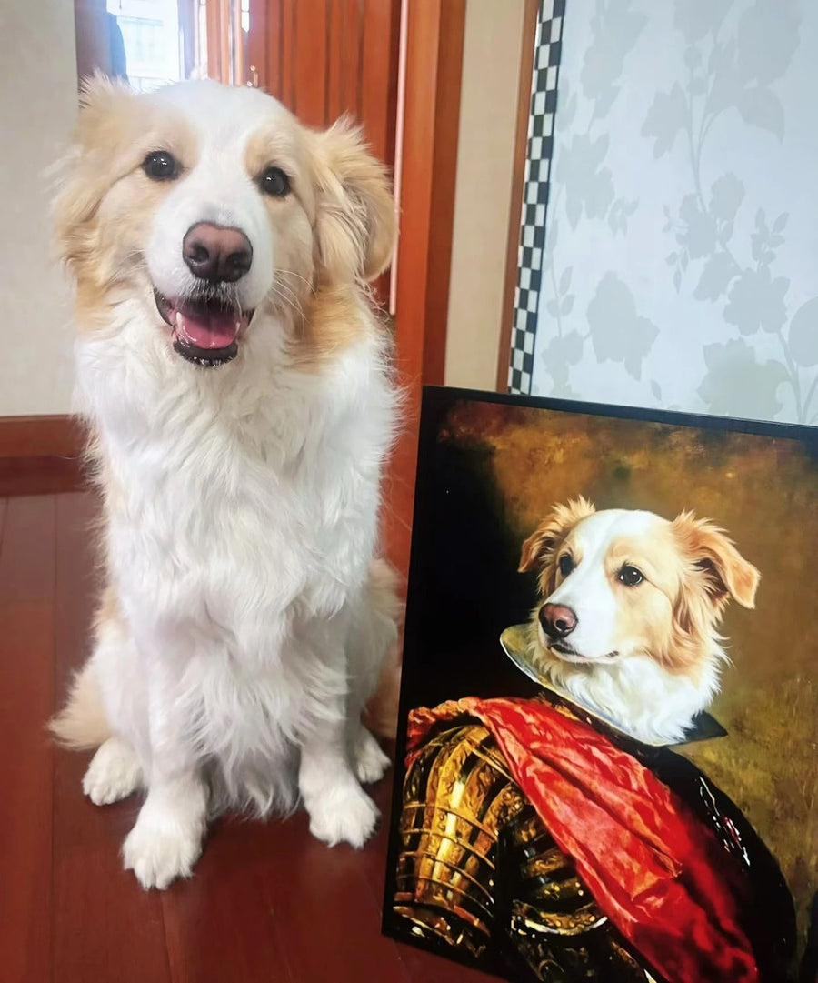 Custom Pet Oil Portrait
